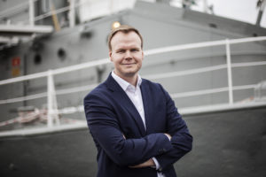 Andre Risholm Founder and CEO of Amon Maritime